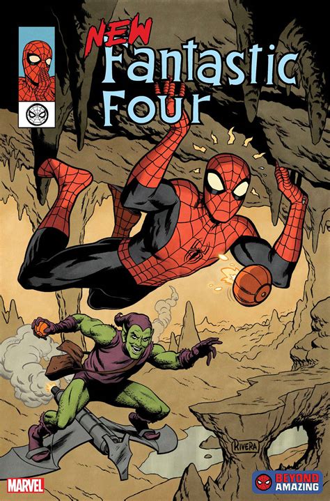 New Fantastic Four 4 Beyond Amazing Spider Man Cover Fresh Comics