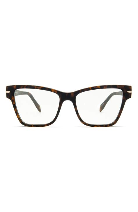 mita sustainable eyewear 53mm square blue light blocking glasses nordstrom sustainable