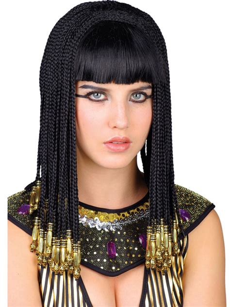 Adult Queen Cleopatra Wig Ladies Wigs Plymouth Fancy Dress