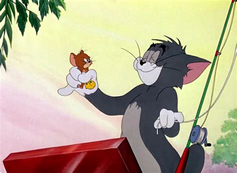 Cat Fishin Tom And Jerry Cartoon