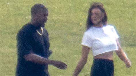 Sources connected to the new couple. Kanye West and Irina Shayk Out in France Together -- See ...