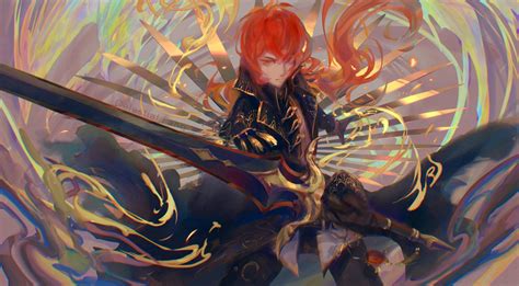 Genshin impact diluc | kaeya. Genshin Impact HD Wallpaper | Background Image | 3840x2119 ...
