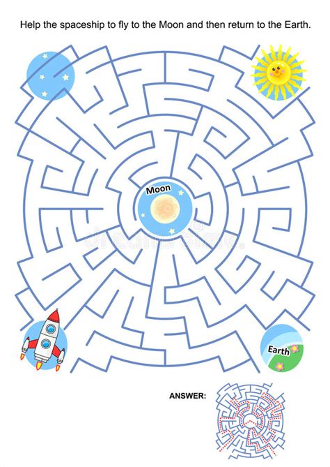 Gamestop (nyse:gme) stock is seeing a momentous boost today, with little news driving it. Maze Game For Kids - Spaceship Moon Flight Stock Vector ...
