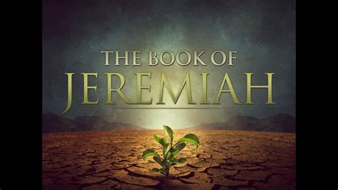 Book Of Jeremiah Bible Study Class 1 Youtube