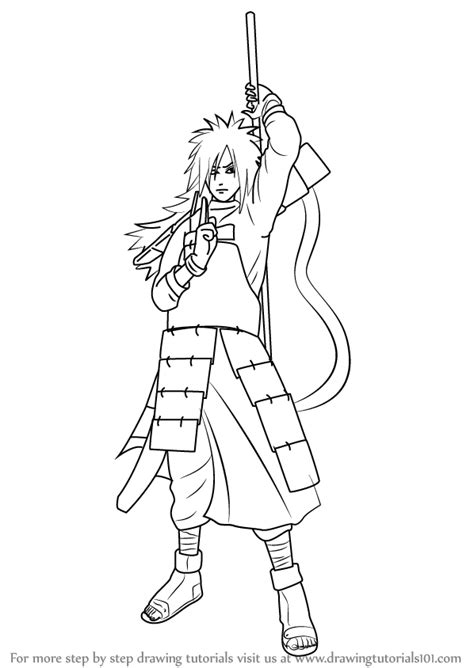 Learn How to Draw Madara Uchiha from Naruto (Naruto) Step ... The body torso hips chest and back area for curvy female anime or.