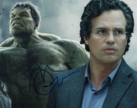 Mark Ruffalo Signed Autograph 8x10 Photo Incredible Hulk Marvel