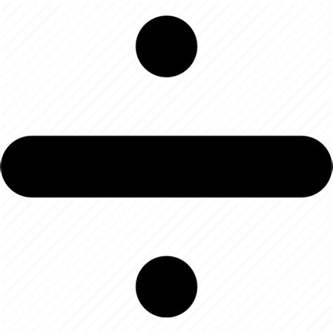 Transparent Math Symbols Png Division Symbol Clipart Black And White