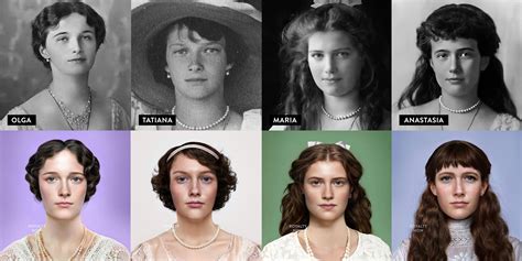 Romanov Daughters Forensic Facial Reconstructions And The Mystery Of