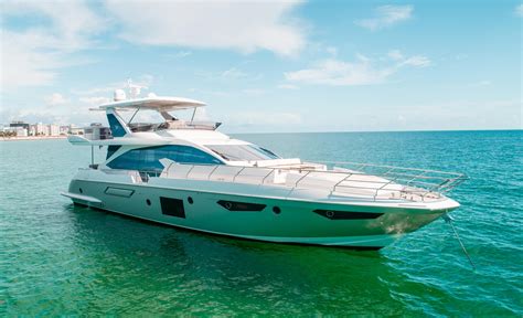 Used Azimut 72 2018 Yacht For Sale Miami Beach Denison Yachting