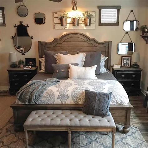 Serene Country Bedroom Design Ideas