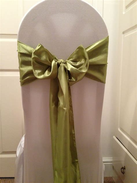 5 pcs wholesale sage green sheer organza chair sashes tie bows catering wedding party decoration. Sage green satin sash | Green satin, Chair covers, Sage green