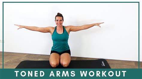 10 Minute Toned Arms Workout At Home No Equipment No Repeating