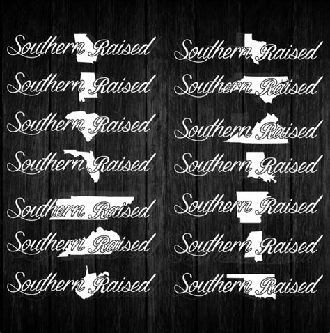 Southern Raised Decals Bad Bass Designs