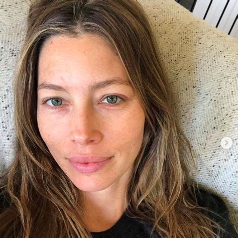 Celebrities Who Look Even More Beautiful Without Makeup Jessica Biel