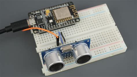 Esp8266 Nodemcu Board Hc Sr04 Ultrasonic Sensor Module Arduino Demonstration Random Nerd Tutorials