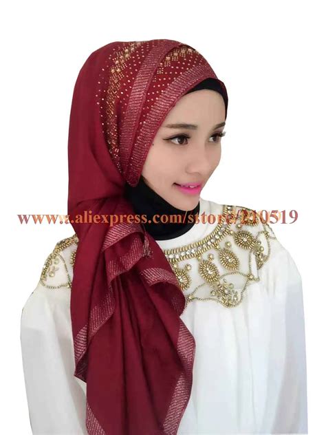 12pcsbag New Senior Frech Cotton 180cm Muslim Islamic Headscarf Scarf
