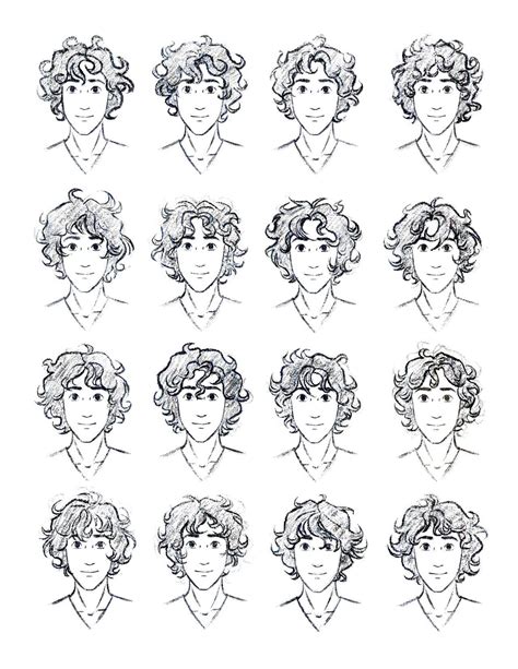 21 Short Curly Anime Boy Hair