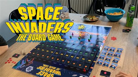 Or as the invaders themselves waves of martian soldiers and flying saucers blasting. SPACE INVADERS - THE BOARD GAME - PLAYTHROUGH VIDEO - YouTube