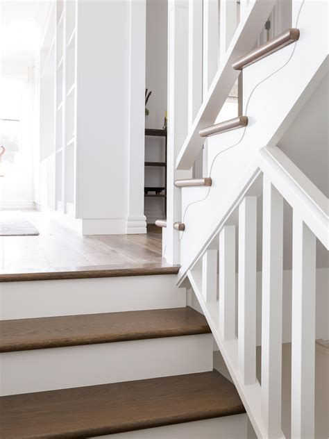 American Oak Mdf Timber Stair Staircase Balustrade Classic