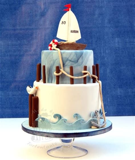 Pin On Sailboat Sailing Cake Ideas