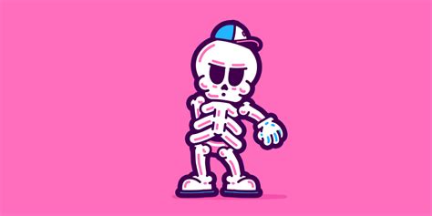 Skeleton Crew Facebook Animated Stickers On Behance Animation