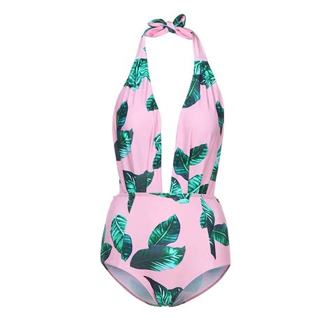 Klv Sexy Swimmer Women Swimsuit Swimming Suit Beach Wear Pineapple