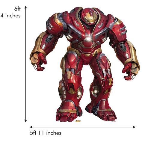 Hulkbuster 20 Avengers Infinity War Giant Cardboard Cutout Standup