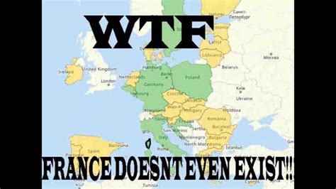 Apparently France Just Doesn T Exist According To This Map Maps Gambaran