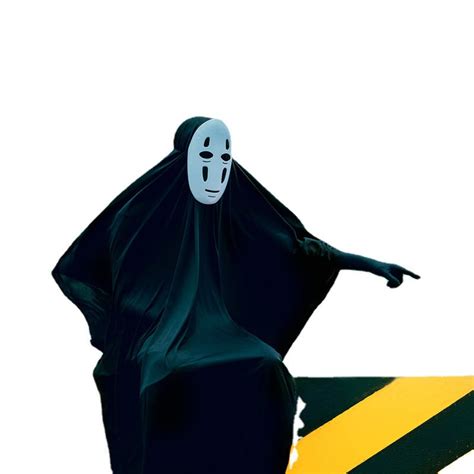 No Face Man Anime Halloween Performance Costumes Mettw