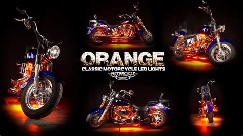 Moreover, it becomes increasingly challenging when you have limited. LEDGlow | Orange Classic Motorcycle LED Lighting Kit - YouTube