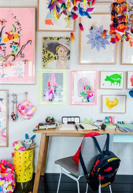 Arts and crafts projects for your craft room. 20 Bright Kids Room Decorating Ideas for Young Artists