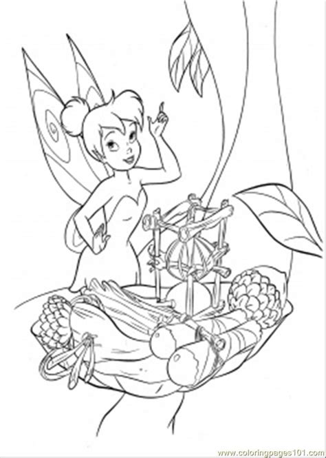 Disney fairies coloring page free disney fairies coloring pages. Tinkerbell Is Trying To Cook Coloring Page - Free Disney ...