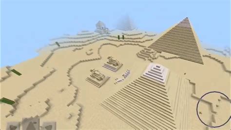 Minecraft Ägyptische Pyramiden Mit Tempel Und Schiff Youtube