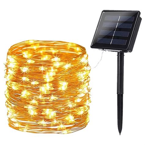200 led 72ft solar string lights outdoor solar powered fairy lights waterproof decorative