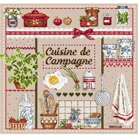 Fiches cuisine il y a 37 produits. grille point de croix cuisine