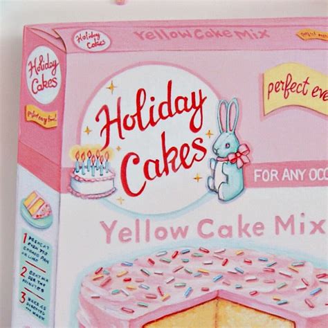 Everyday Is A Holiday — Cake Mix Box Plaque