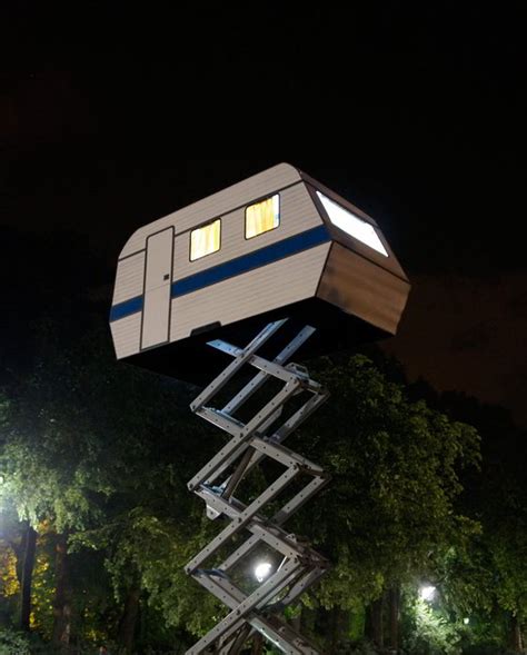 Unique Travel Trailer Gets A Penthouse Vieweverywhere