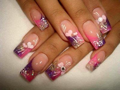 En esta oportunidad te queremos dejar algunas ideas con diseños nuevos de uñas acrílicas para este 2021, para que puedas inspirarte y puedas. uñas pintadas de flores modernas | Uñas de gel, Arte para ...