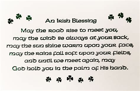 Irish Blessing Note Cards