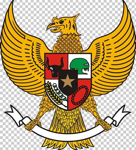 National Emblem Of Indonesia Garuda Indonesia Logo Png Clipart