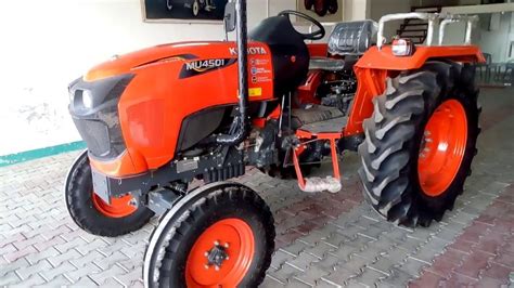Kubota Mu4501 2wd 45 Hp Tractor 1640 Kgf Price From Rs650000unit