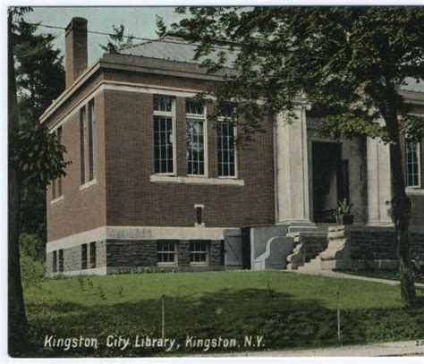Kingston City Library Kingston N Y Hudson River Valley Institute