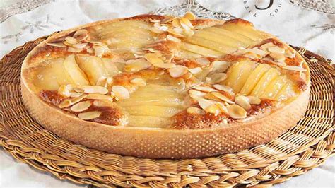 tarte aux poires à l amande un régal la recette parfaite