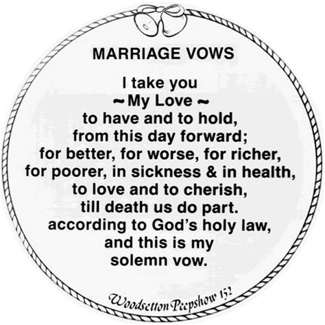 Marriagevows Traditional Wedding Vows Example Ideas Weddinginclude