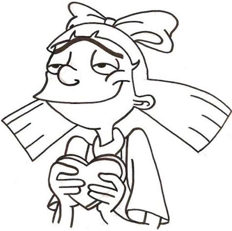 Iggy Hey Arnold Coloring Page