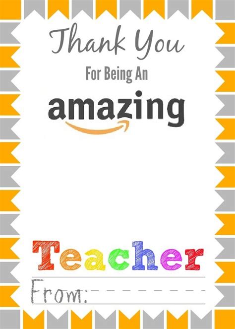 Downloadable Printable Teacher Appreciation Cards Teacher Thank You