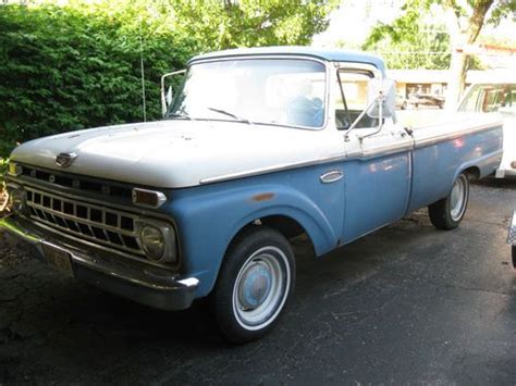 Find Used 1965 Ford F100 Camper Special Custom Cab Barn Find In Lemont