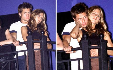 Brad and jen met on a blind date in 1998. First Photo Of Brad Pitt And Jennifer Aniston Together, At ...