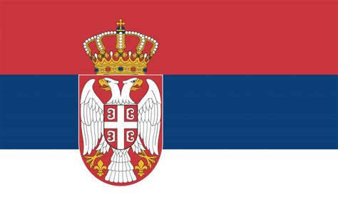 Click on the file and save it for free. Serbia flag coloring - country flags