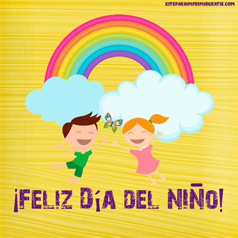 Imagenes Para El Día Del Niño Kits Para Imprimir Gratis